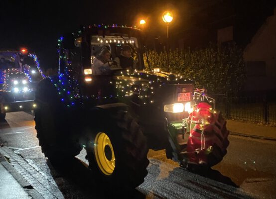 Traktoren Lichterfahrt am 25.12.2024