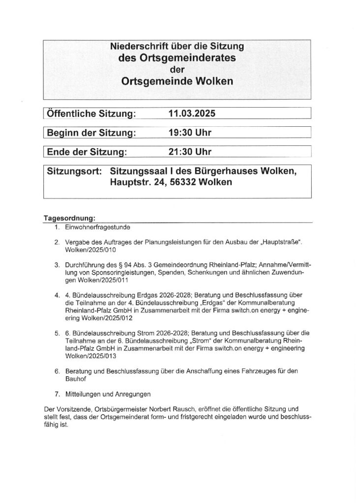 thumbnail of 2025-03-11 Niederschrift