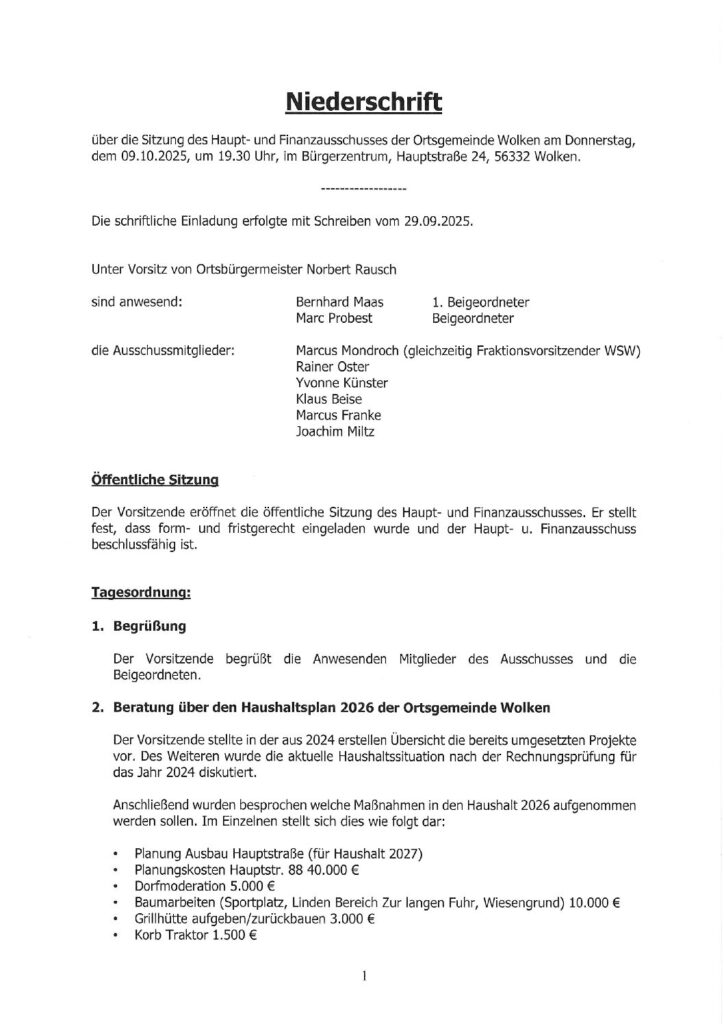 thumbnail of 2025-10-09 Niederschrift