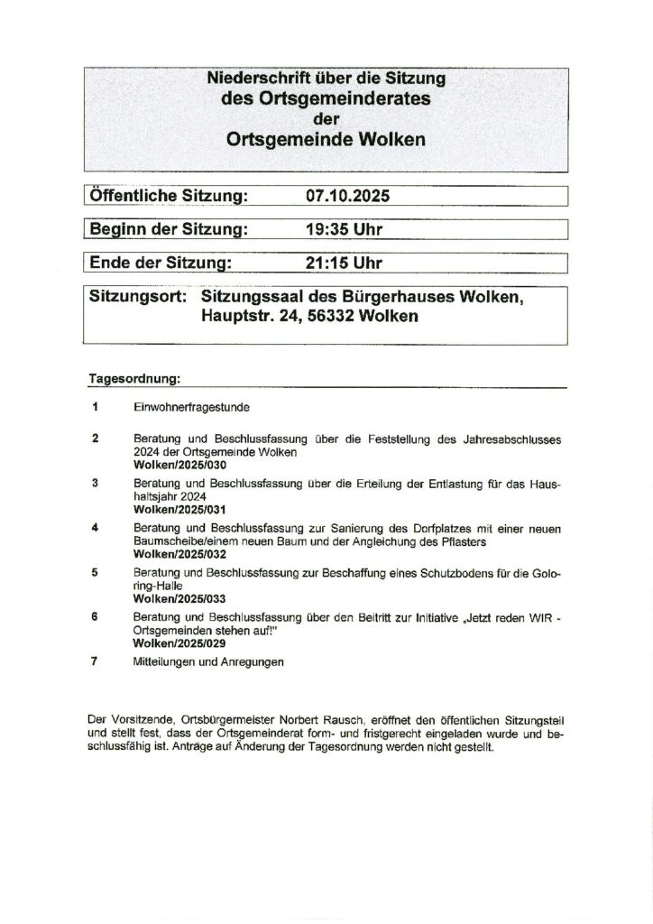 thumbnail of 2025-10-07 Niederschrift