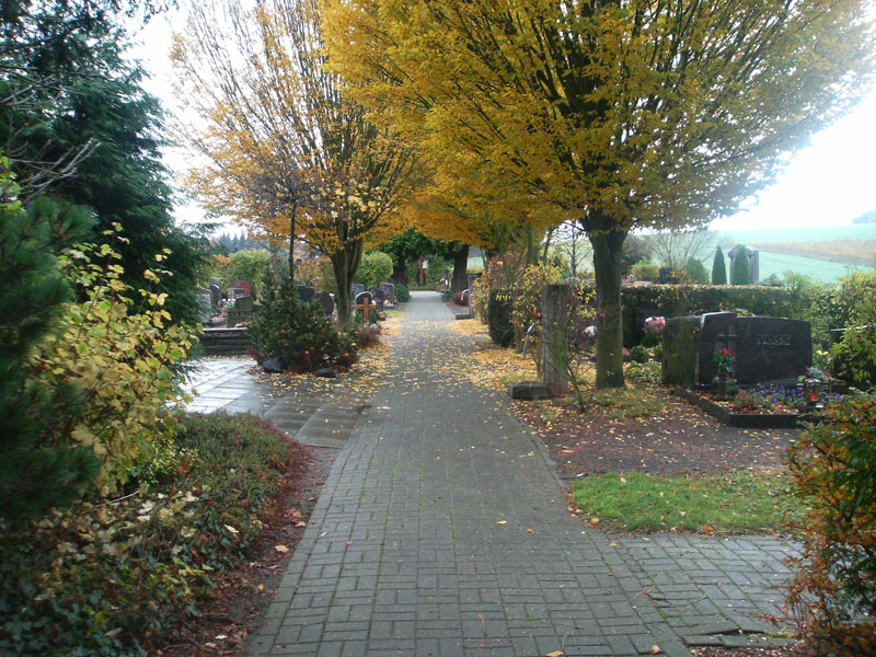 Friedhof (Wasser wird abgestellt)