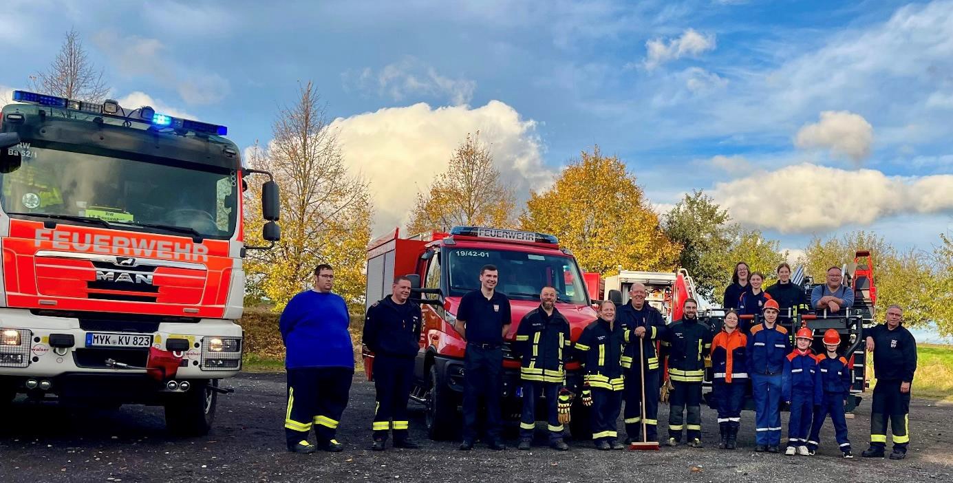 24 Stunden Übung der Jugendfeuerwehr Wolken